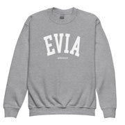 Evia Youth Sweatshirt made by Greek brand, Selini. 
