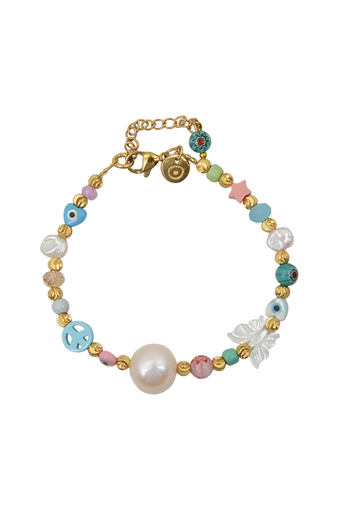 Made in Greece. Charm Bracelet. Selini Staple. Stack Bracelet. 