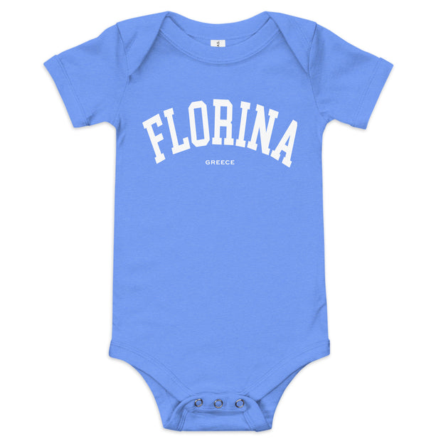 Selini Classic. 100% Cotton. Chora Collection. Location Based Baby Onesie.