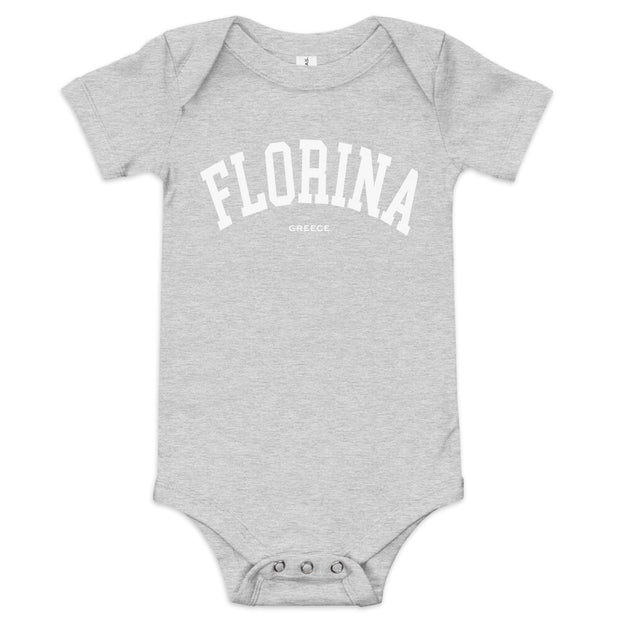 Selini Classic. 100% Cotton. Chora Collection. Location Based Baby Onesie.