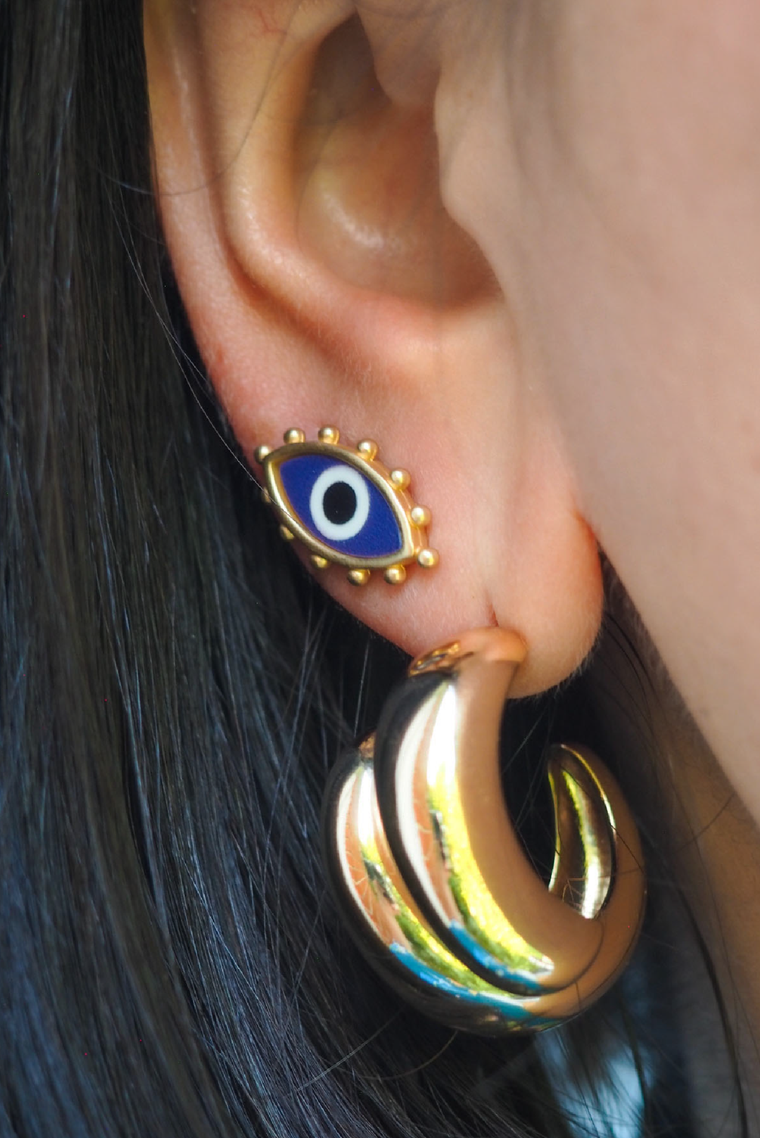 Kasos Studs sold by Greek brand, Selini.