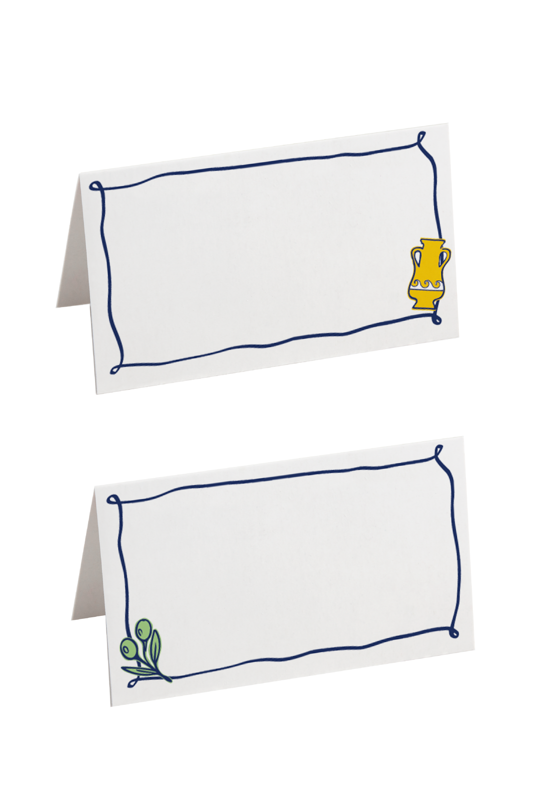 Greek Charm Placecards