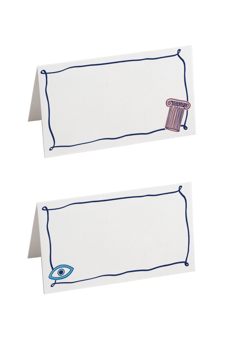 Greek Charm Placecards