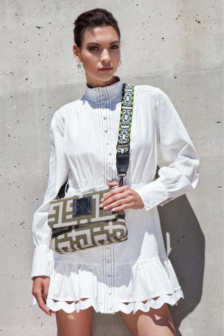 Velos Crossbody Bag made by Greek brand, Ames.