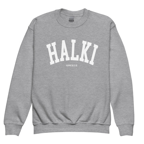 Selini Classic. 50% Cotton, 50% Polyester. Chora Collection. Location Based Youth Sweatshirt.