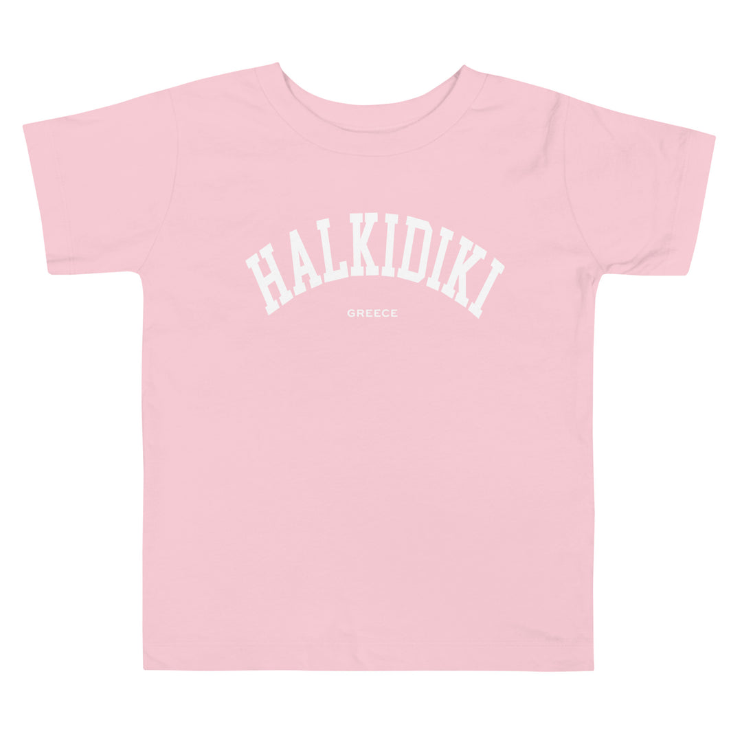 Halkidiki Toddler Tee made by Greek brand, Selini.