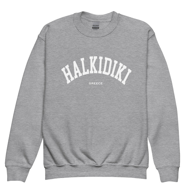 Halkidiki Youth Sweatshirt made by Greek brand, Selini.