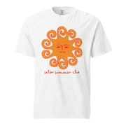 Selini Classic. Selini Summer Club. Greek Inspired Design. Unique Sun Graphic. 