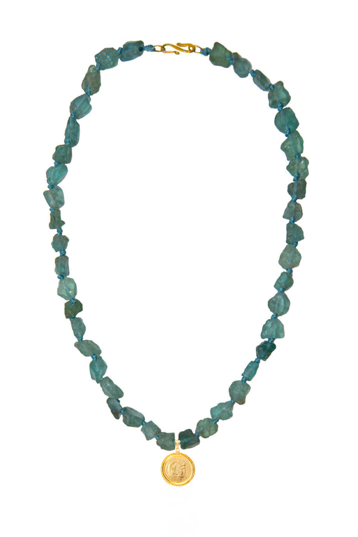 Agora Hermis Apatite Necklace