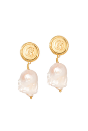 Made in Greece. Gold-plated Sterling Silver. Greek Inspired Jewelry. Summer Staple Piece. 