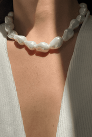 Fedra Baroque Pearl Necklace