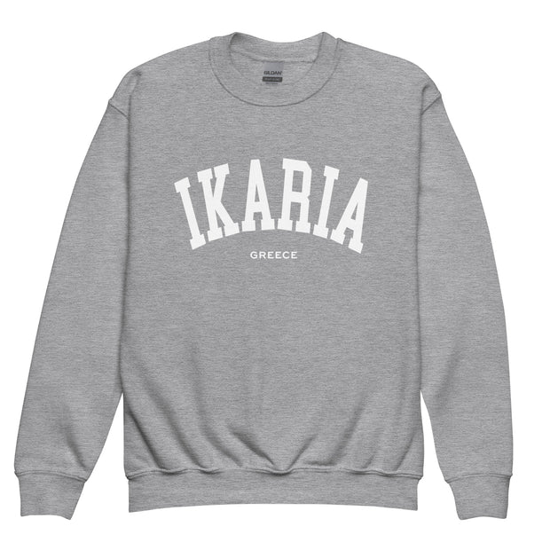 Ikaria Youth Sweatshirt made by Greek brand, Selini. 