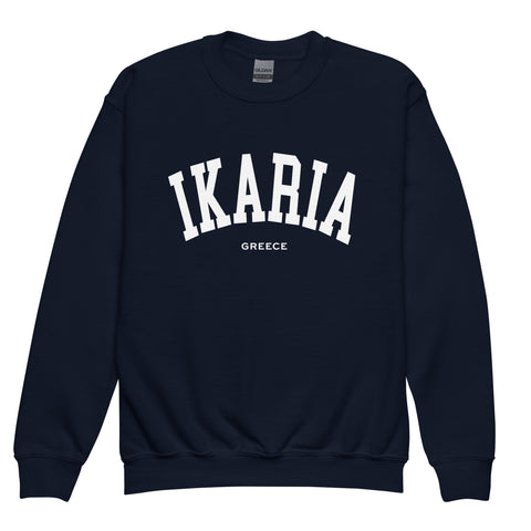 Selini Classic. 50% Cotton, 50% Polyester. Chora Collection. Location Based Youth Sweatshirt.