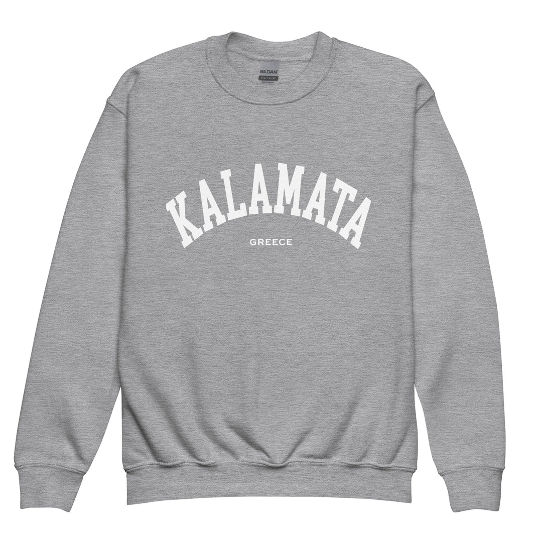 Kalamata Youth Sweatshirt made by Greek brand, Selini. 