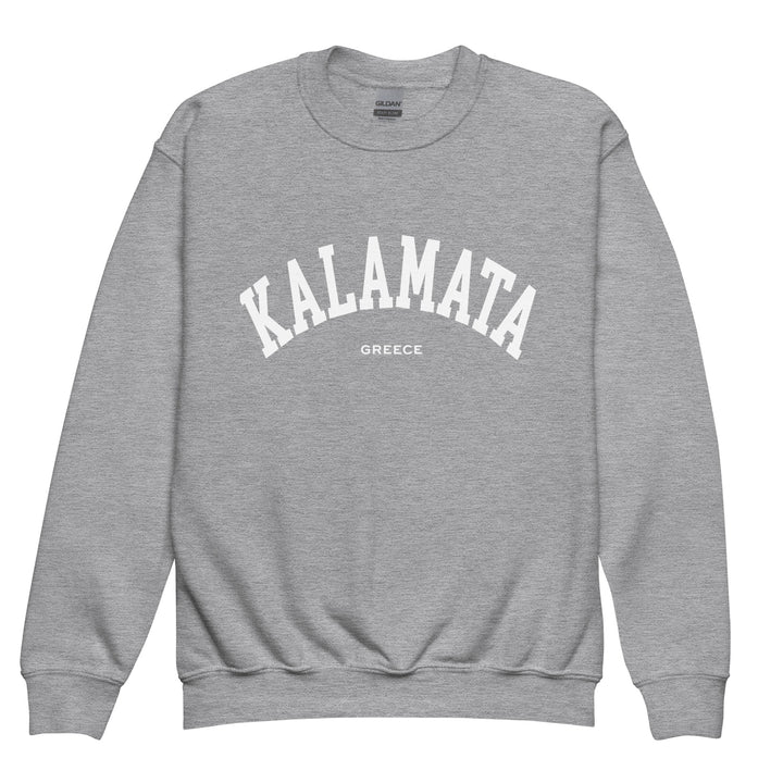 Kalamata Youth Sweatshirt made by Greek brand, Selini. 