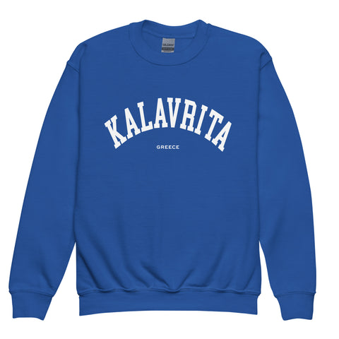 Selini Classic. 50% Cotton, 50% Polyester. Chora Collection. Location Based Youth Sweatshirt.