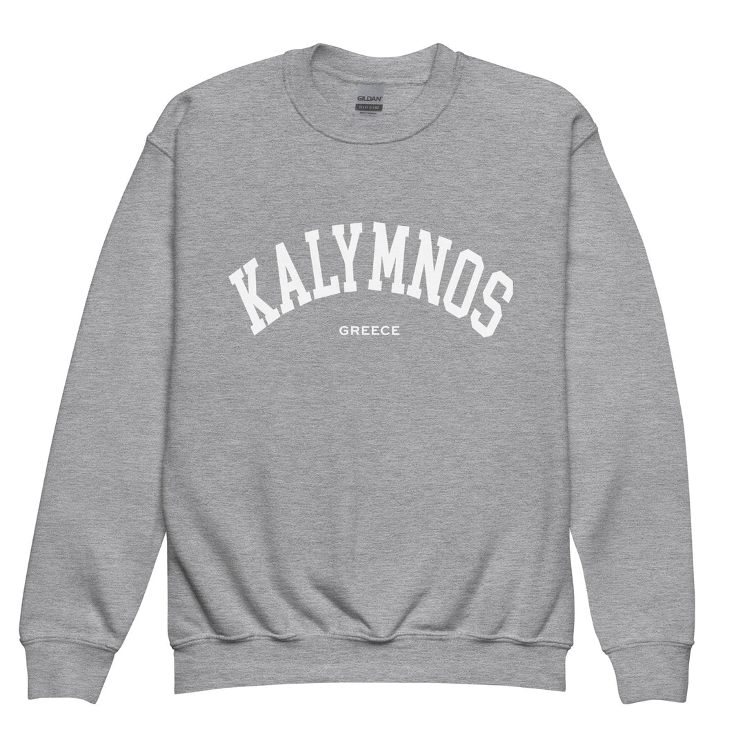 Kalymnos Youth Sweatshirt made by Greek brand, Selini. 
