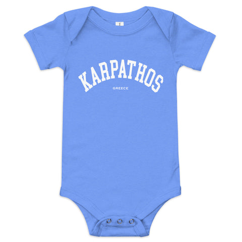 Selini Classic. 100% Cotton. Chora Collection. Location Based Baby Onesie.