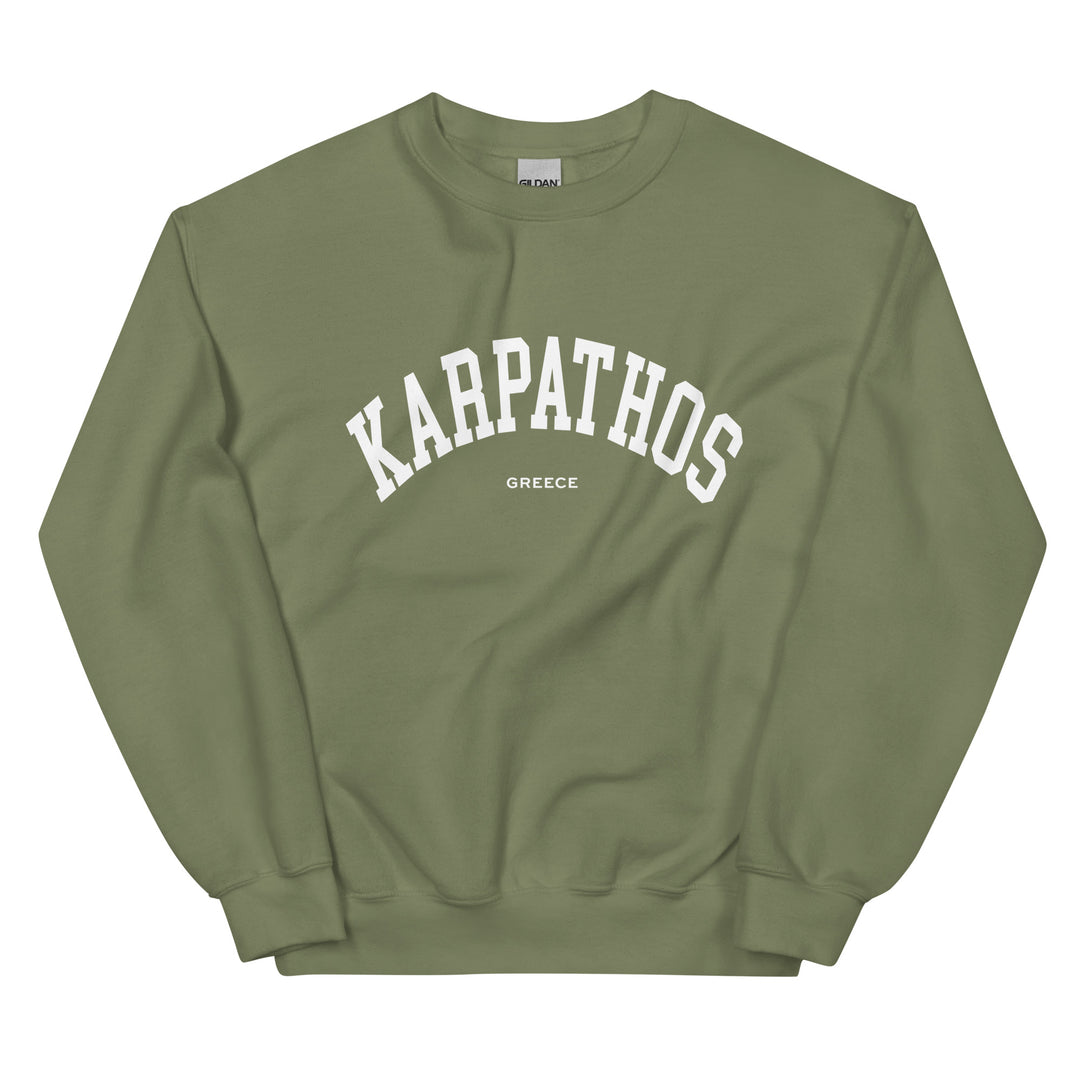 Karpathos Sweatshirt made by Greek brand, Selini. 