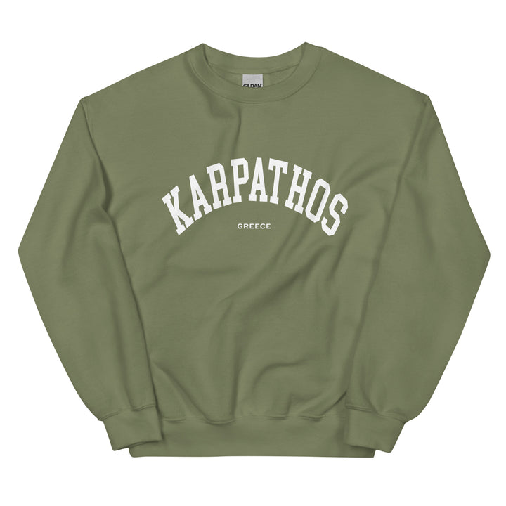 Karpathos Sweatshirt made by Greek brand, Selini. 