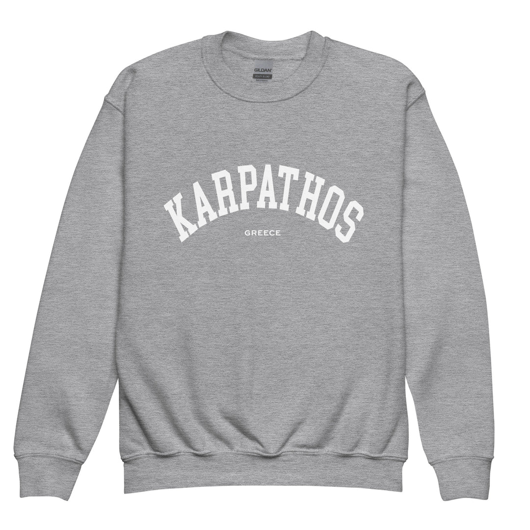 Karpathos Youth Sweatshirt made by Greek brand, Selini.