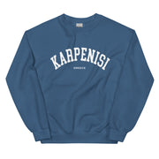 Karpenisi Sweatshirt made by Greek brand, Selini. 