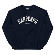 Karpenisi Sweatshirt made by Greek brand, Selini. 