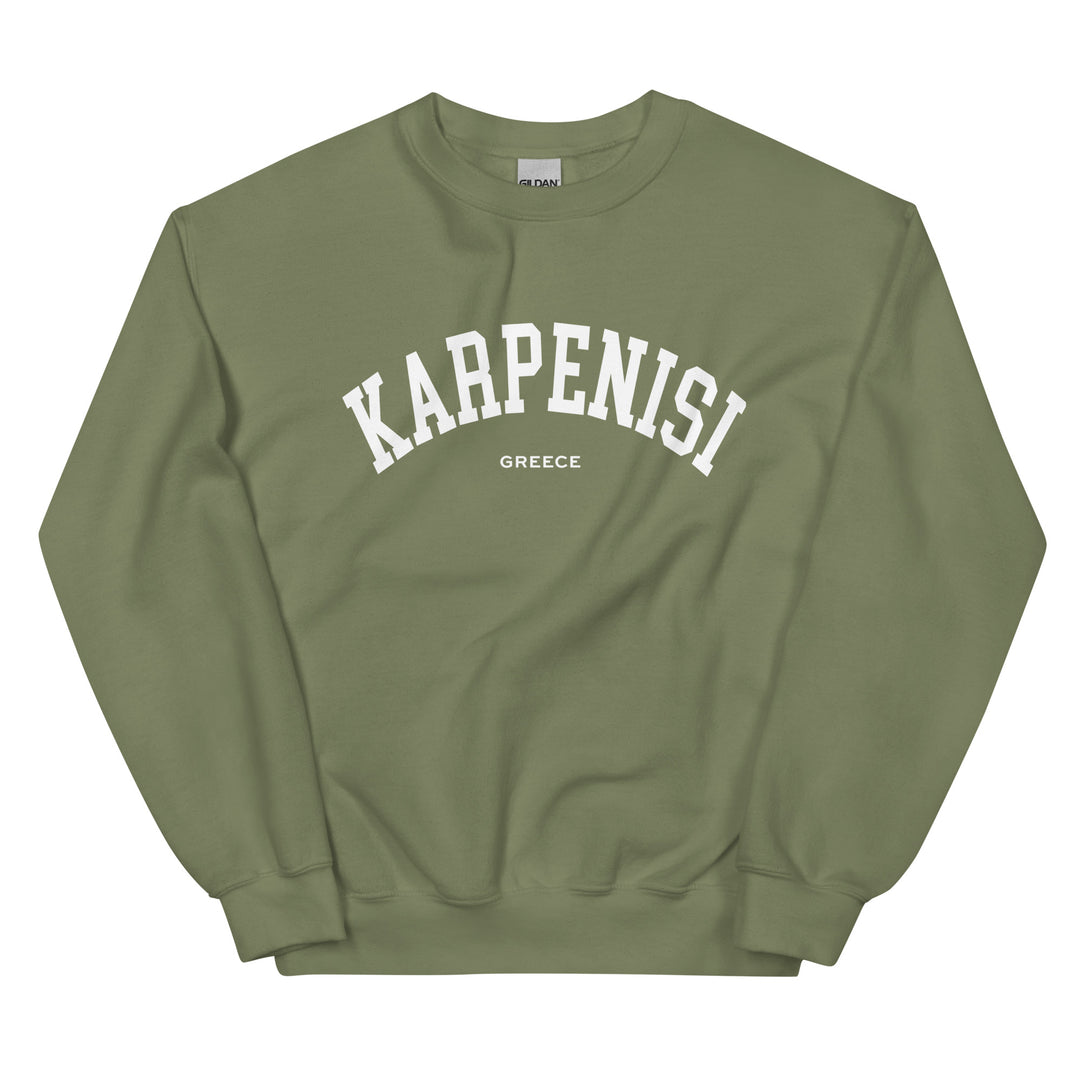 Karpenisi Sweatshirt made by Greek brand, Selini. 