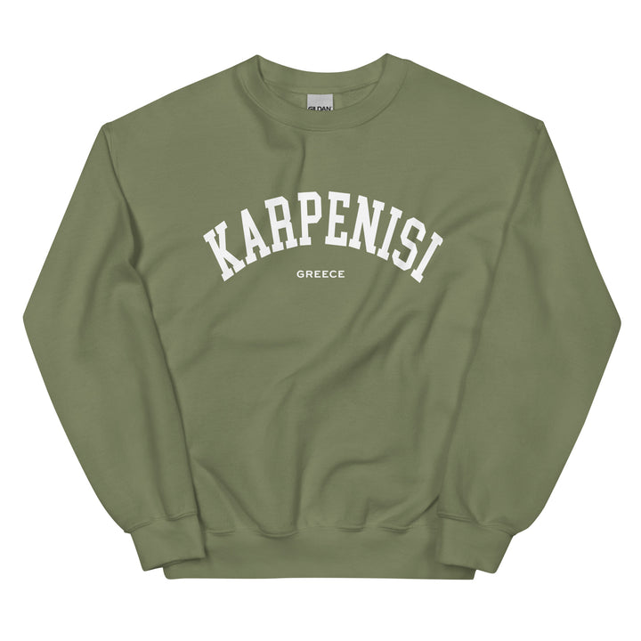 Karpenisi Sweatshirt made by Greek brand, Selini. 