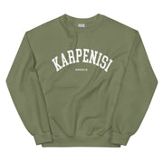 Karpenisi Sweatshirt made by Greek brand, Selini. 