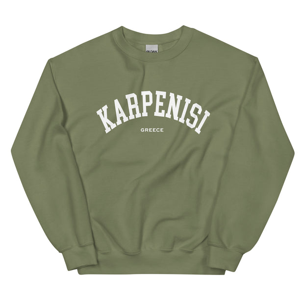 Karpenisi Sweatshirt made by Greek brand, Selini. 