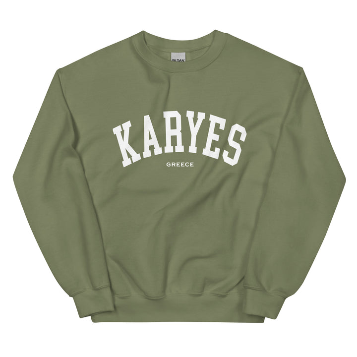 Karyes Sweatshirt made by Greek brand, Selini. 