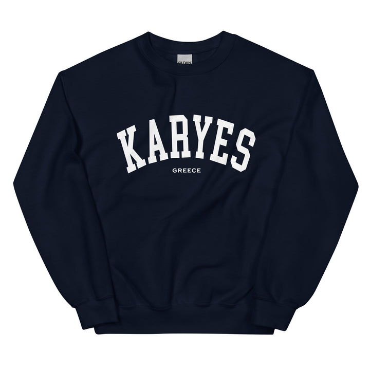 Karyes Sweatshirt made by Greek brand, Selini. 