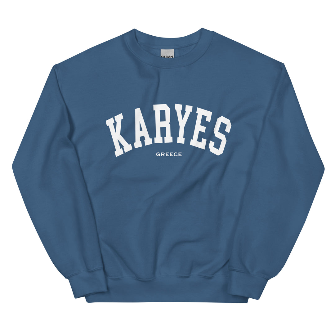 Karyes Sweatshirt made by Greek brand, Selini.