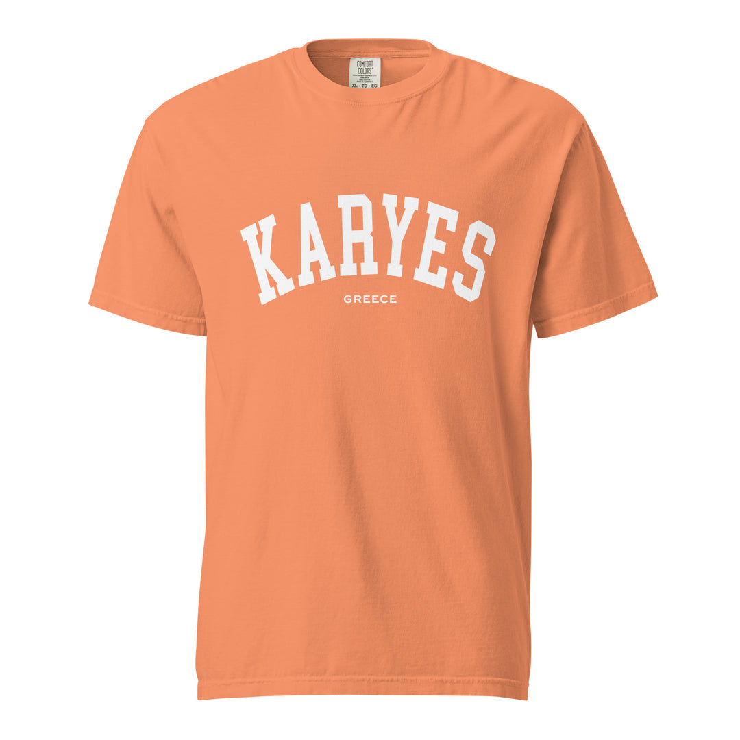 Karyes T-Shirt made by Greek brand, Selini.
