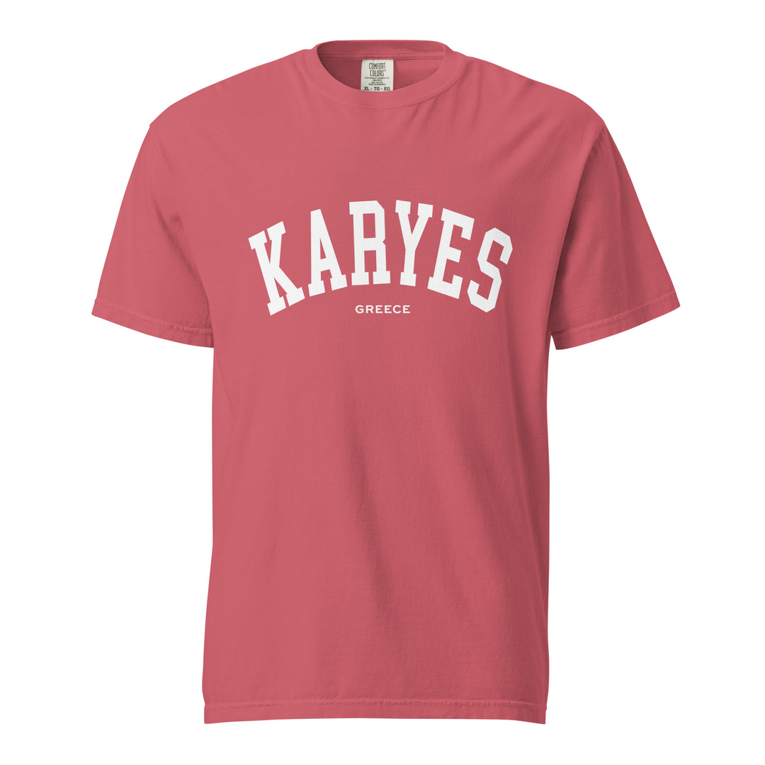 Karyes T-Shirt made by Greek brand, Selini.