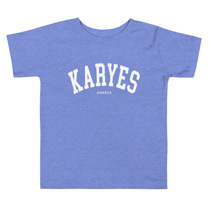 Karyes Toddler Tee made by Greek brand, Selini. 