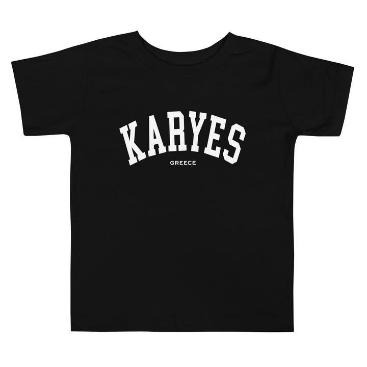 Karyes Toddler Tee made by Greek brand, Selini. 