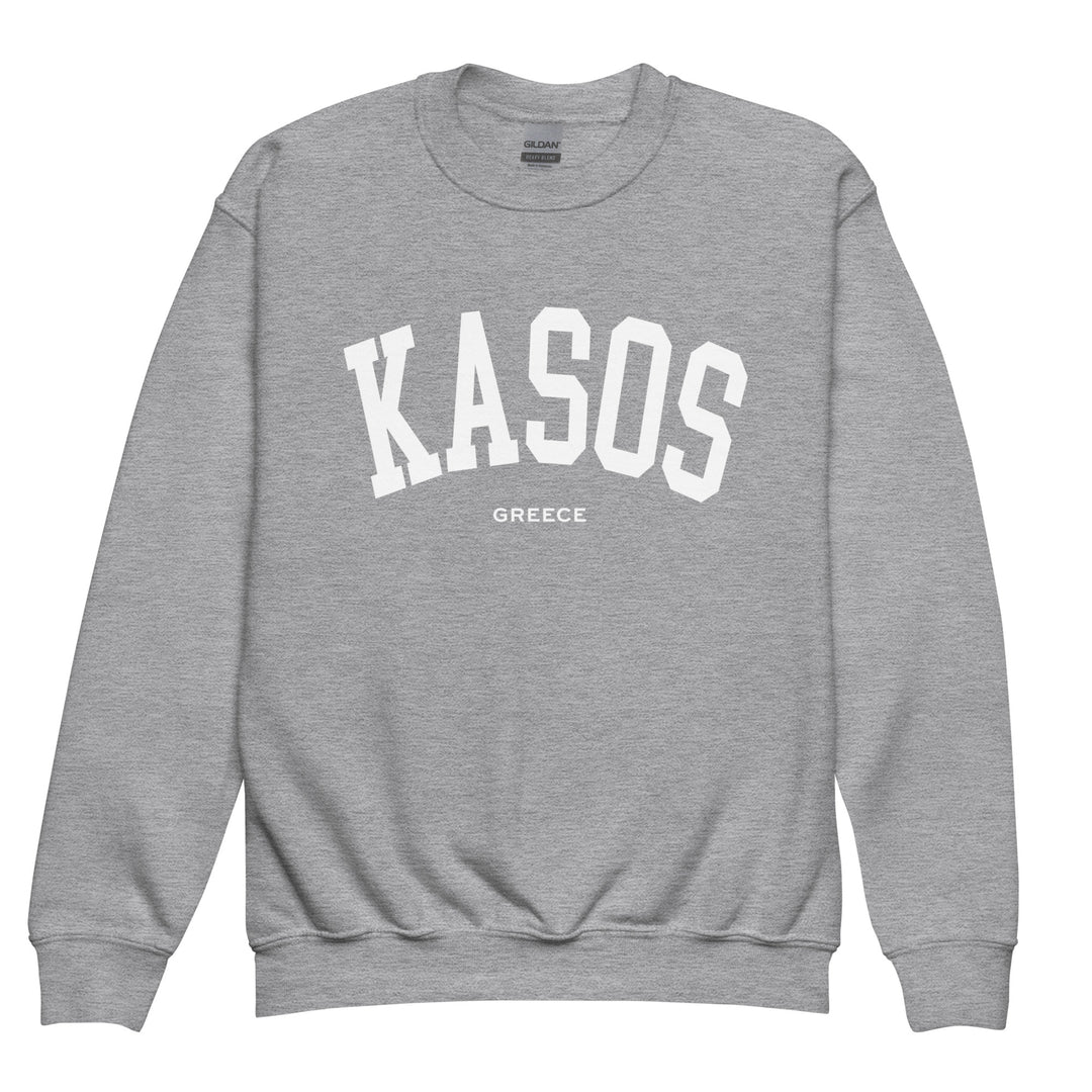 Kasos Youth Sweatshirt made by Greek brand, Selini.