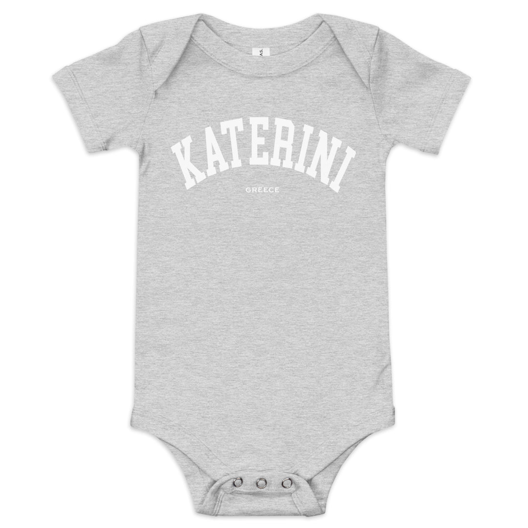 Katerini Baby Onesie made by Greek brand, Selini.