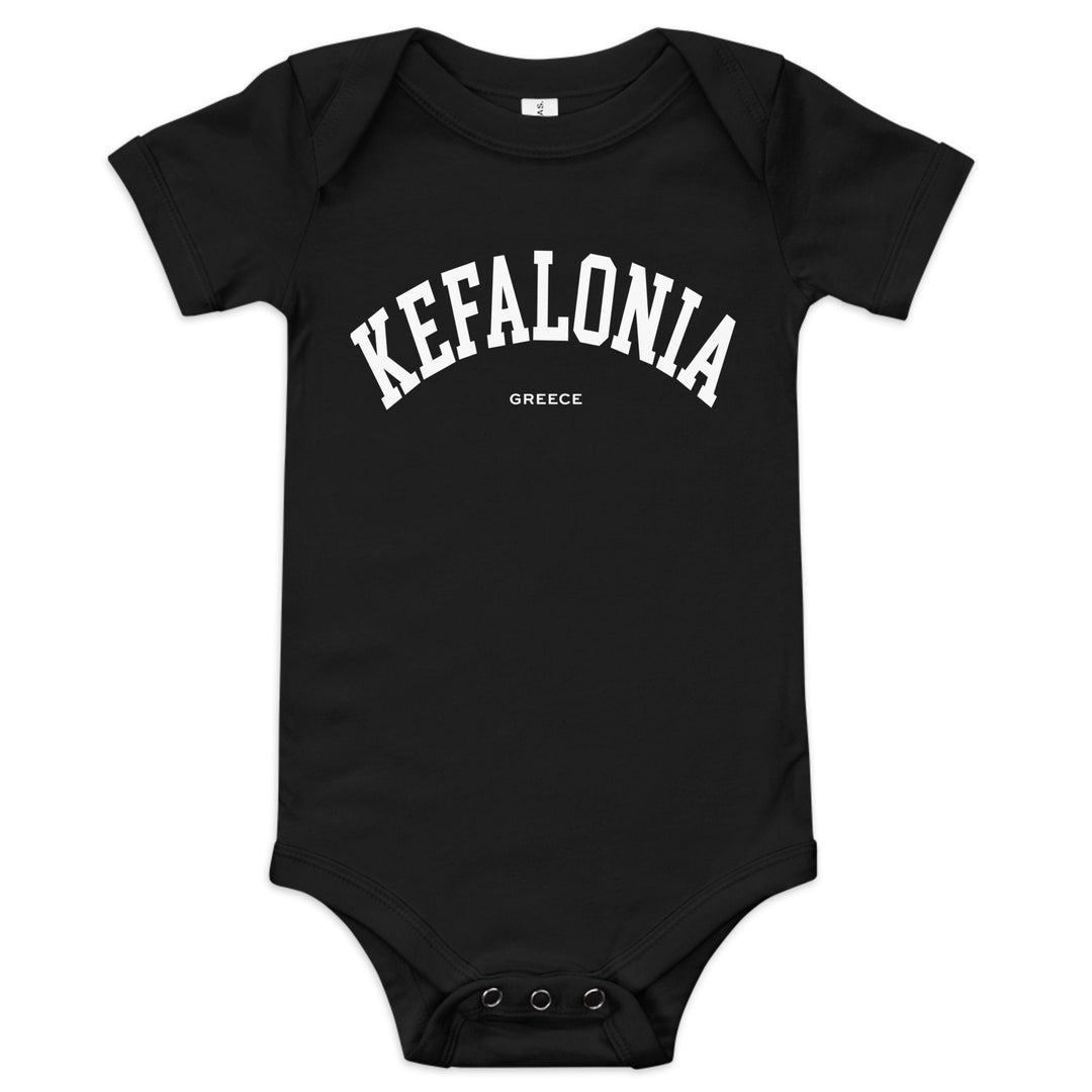 Kefalonia Baby Onesie made by Greek brand, Selini. 