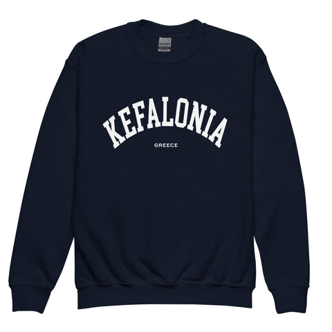 Selini Classic. 50% Cotton, 50% Polyester. Chora Collection. Location Based Youth Sweatshirt.