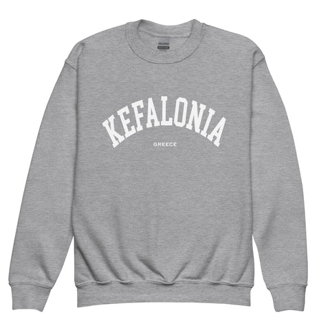 Selini Classic. 50% Cotton, 50% Polyester. Chora Collection. Location Based Youth Sweatshirt.