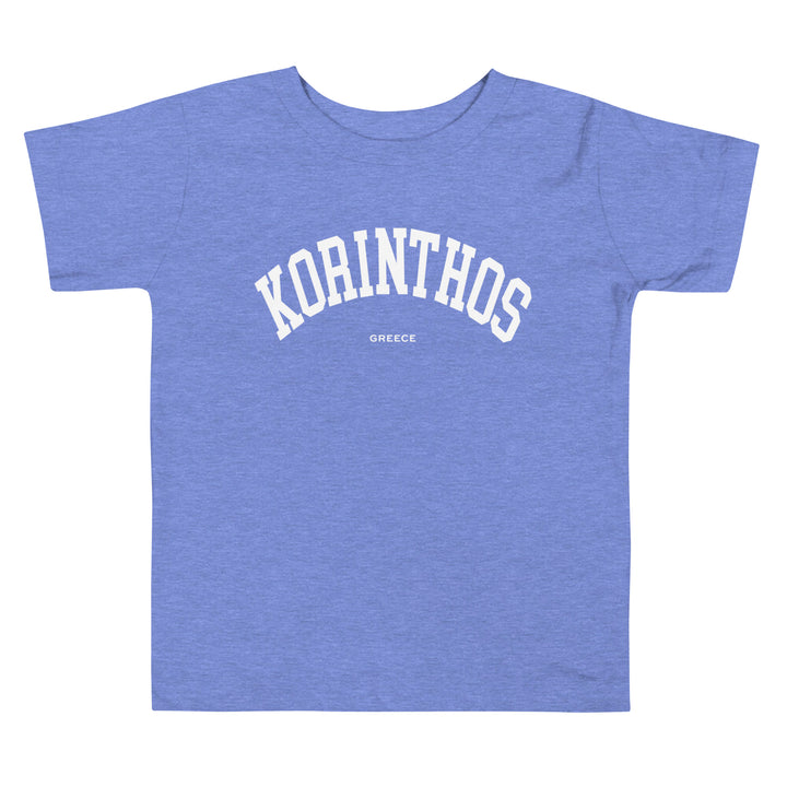 Korinthos Toddler Tee made by Greek brand, Selini.