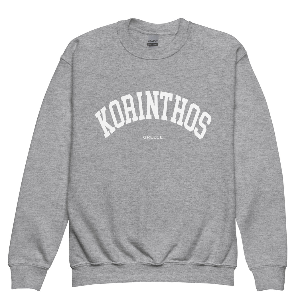 Korinthos Youth Sweatshirt made by Greek brand, Selini.