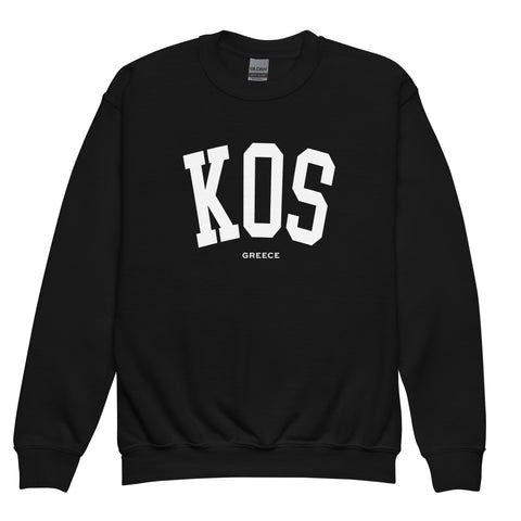 Selini Classic. 50% Cotton, 50% Polyester. Chora Collection. Location Based Youth Sweatshirt.