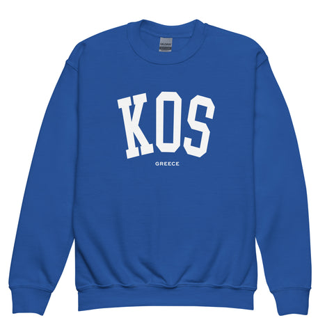 Selini Classic. 50% Cotton, 50% Polyester. Chora Collection. Location Based Youth Sweatshirt.
