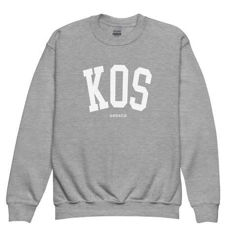 Selini Classic. 50% Cotton, 50% Polyester. Chora Collection. Location Based Youth Sweatshirt.