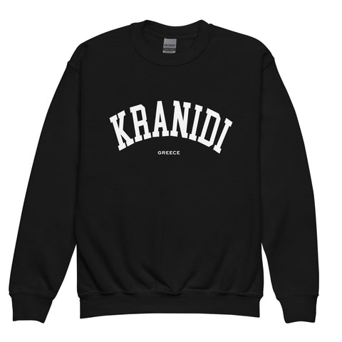 Selini Classic. 50% Cotton, 50% Polyester. Chora Collection. Location Based Youth Sweatshirt.