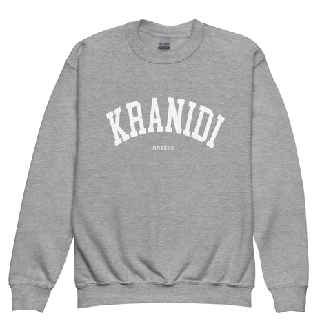 Selini Classic. 50% Cotton, 50% Polyester. Chora Collection. Location Based Youth Sweatshirt.